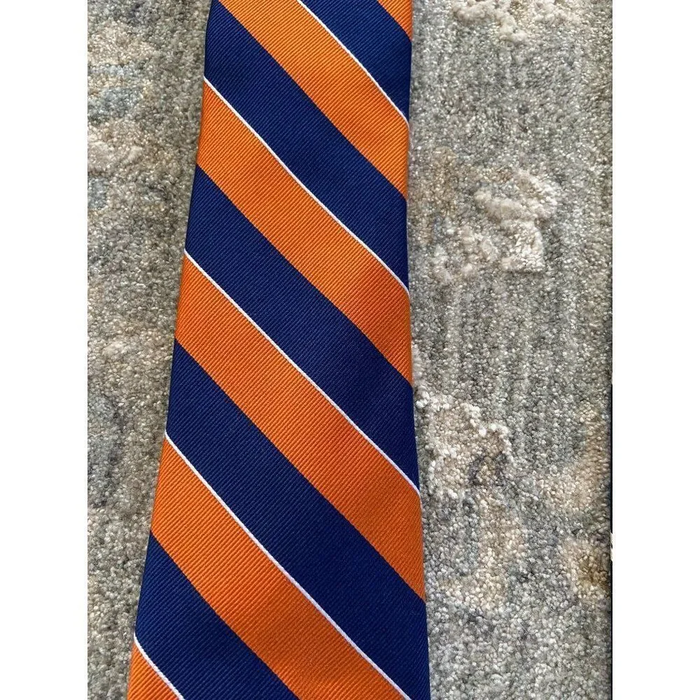 Set of 2 Nautica Neckties (Orange and Blue)